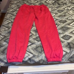 Naked Wardrobe Pink sweat pants